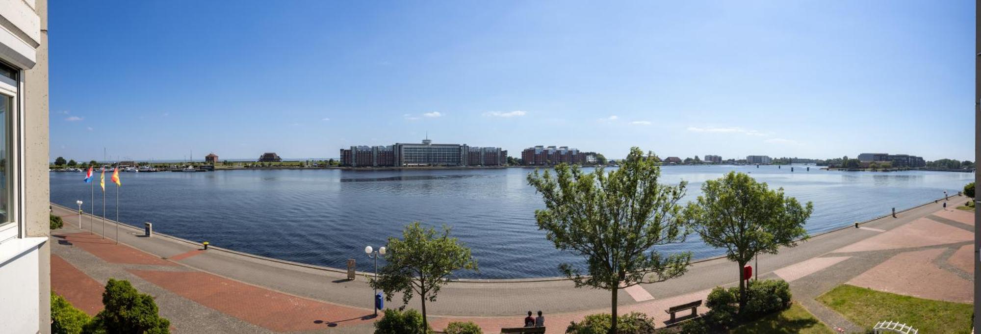 Gemuetliche Ferienwohnung Mit Meerblick Direkt Am Hafen Wilhelmshaven Exterior foto